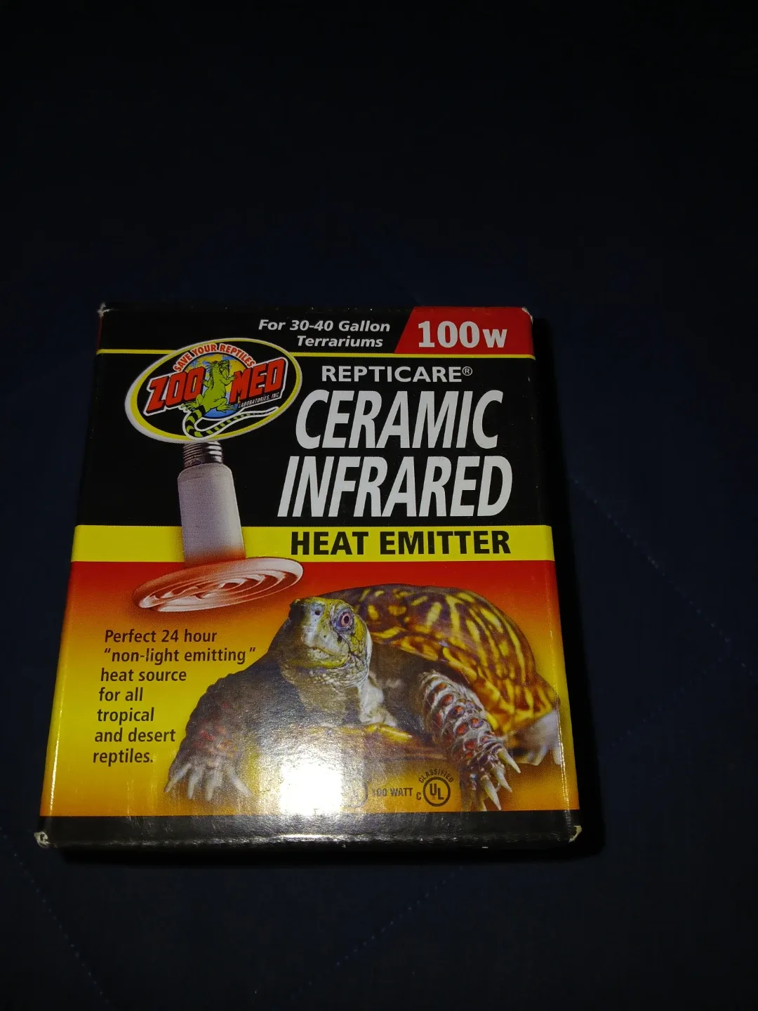 Zoo Med ReptiCare Ceramic Infrared Heat Emitter 100W image indicator(2)