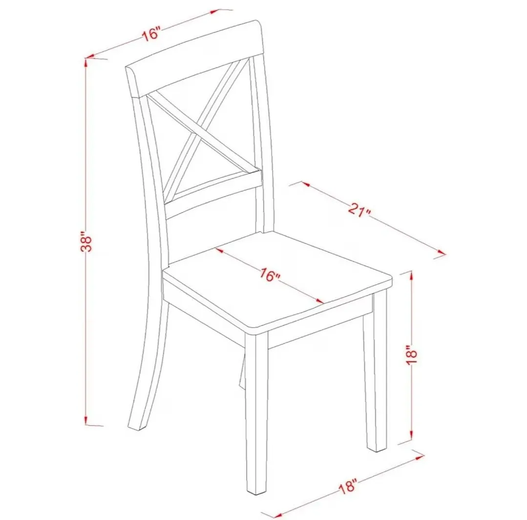 Set of 2 Boston Dining Room Chairs image indicator(2)
