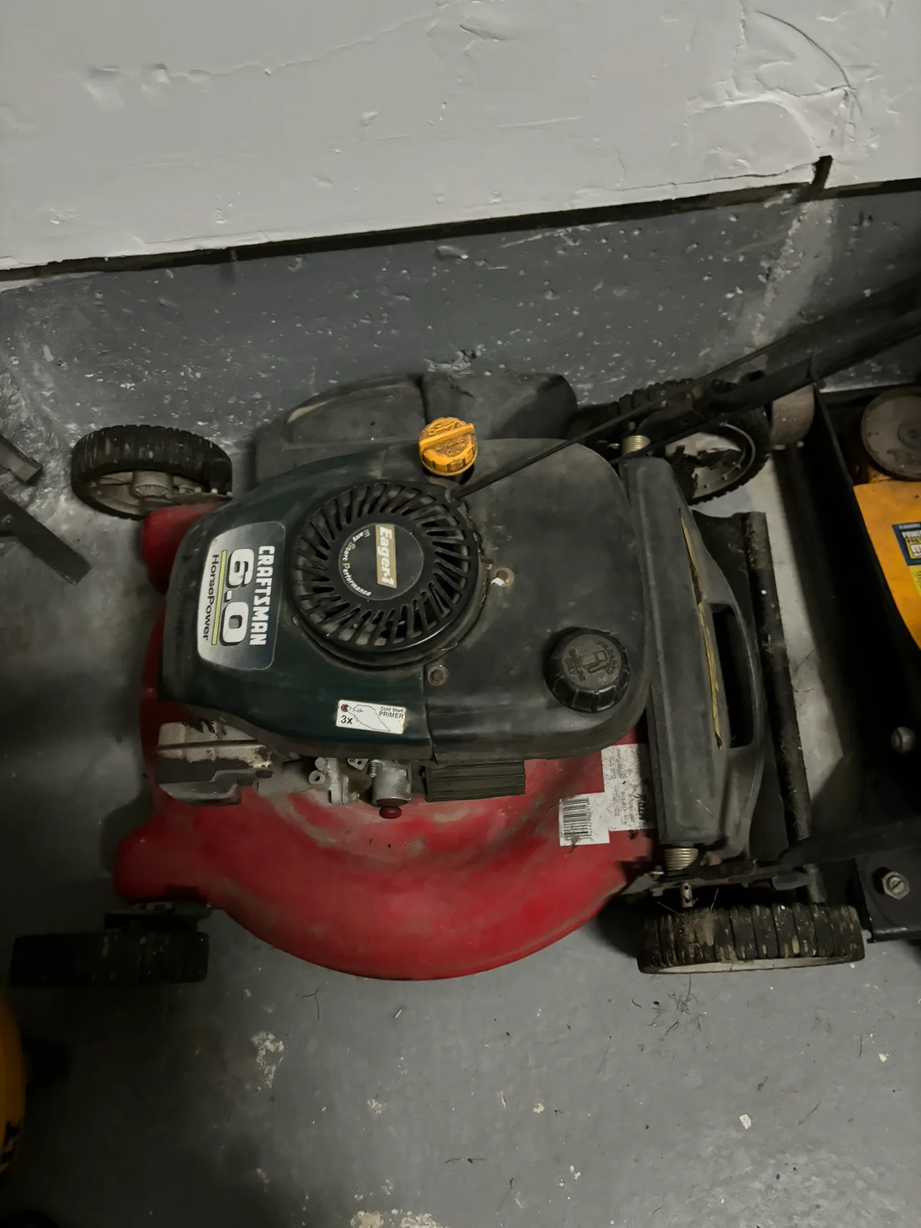 Gas Lawn Mower image indicator(2)