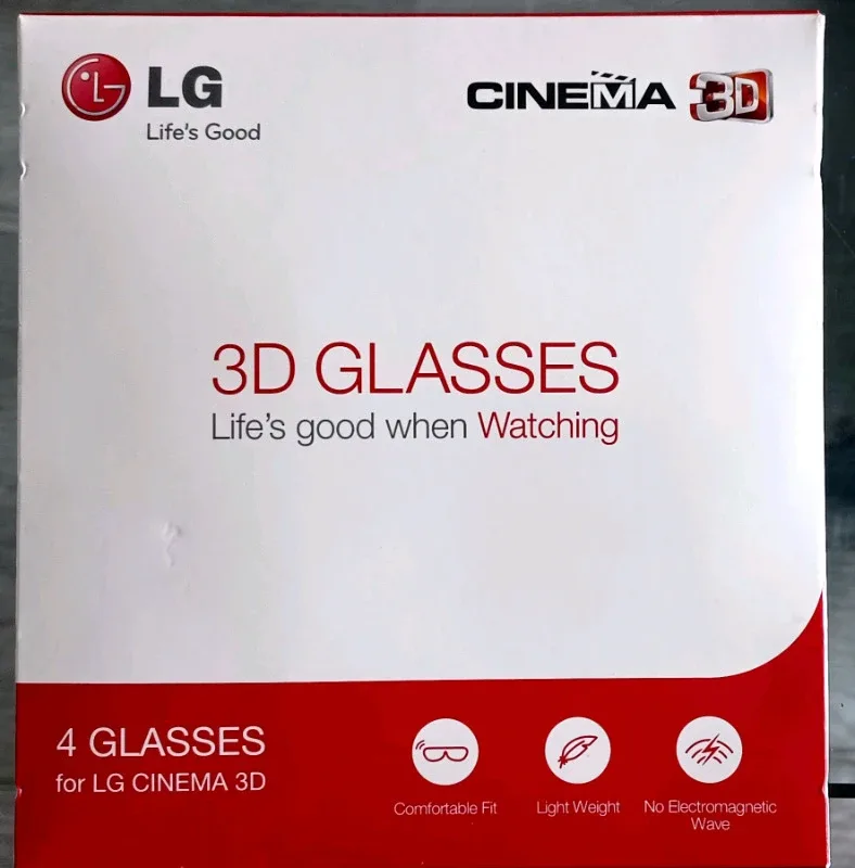 LG Cinema 3D Glasses - AG-S350