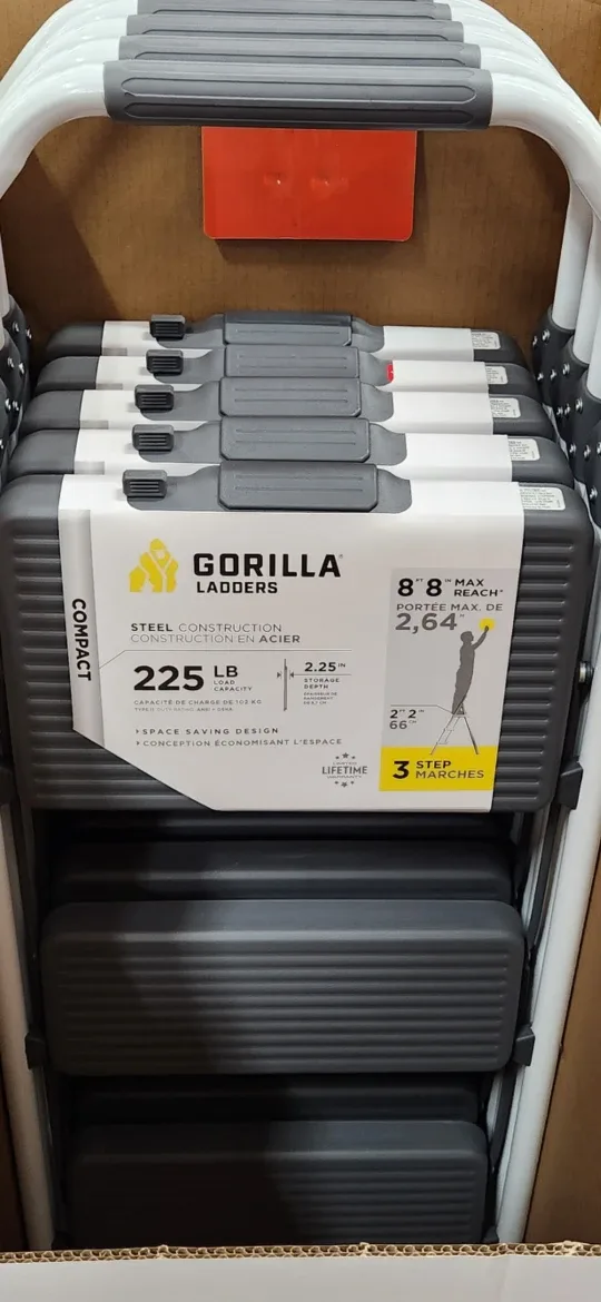 Gorilla Ladders 3-Step Compact Stool