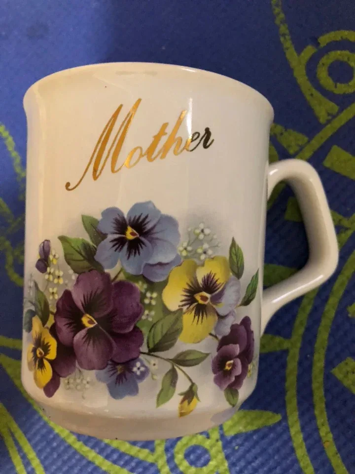 Mother Floral Ceramic Mug - 3pcs image indicator(3)