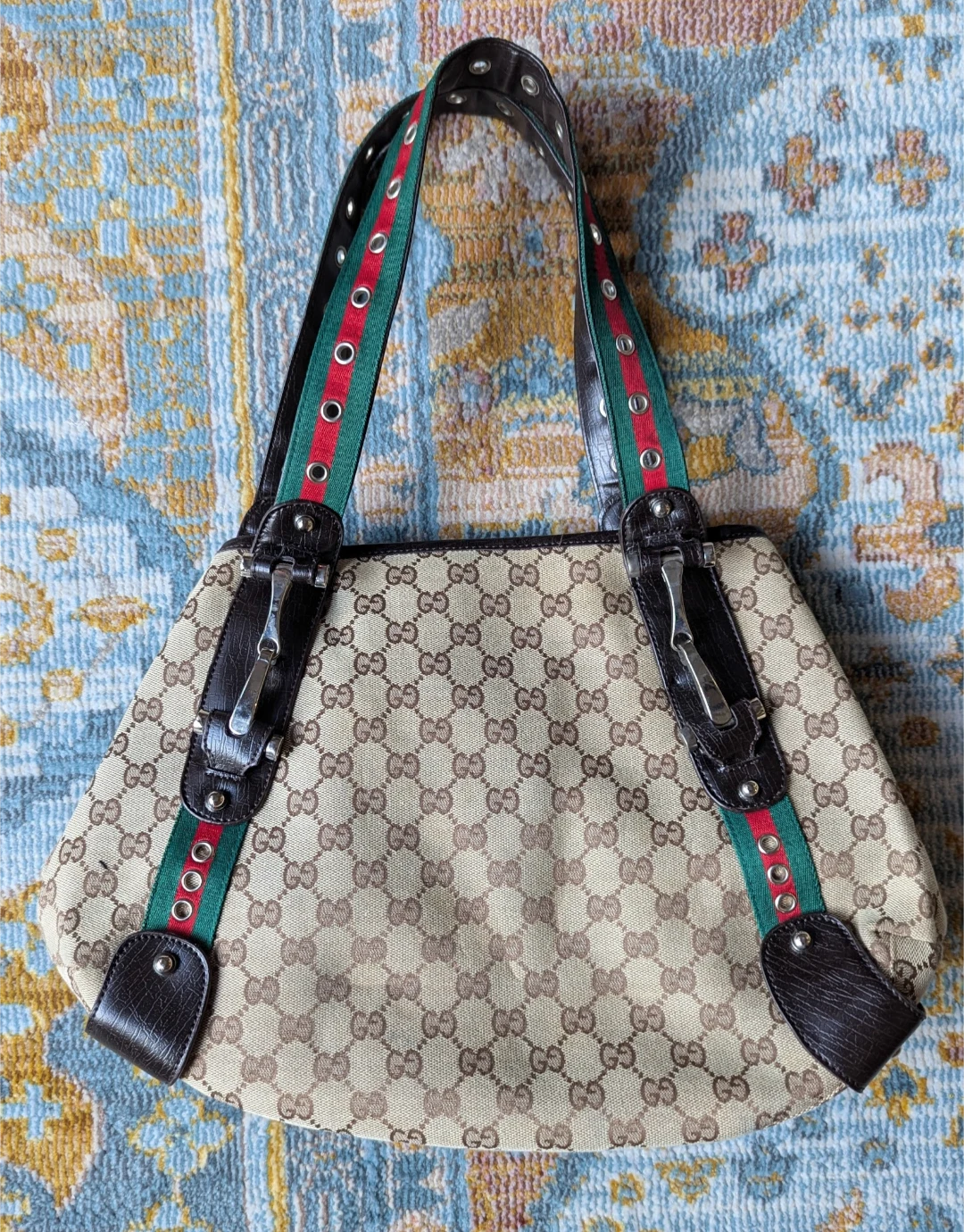 Gucci retro tote bag