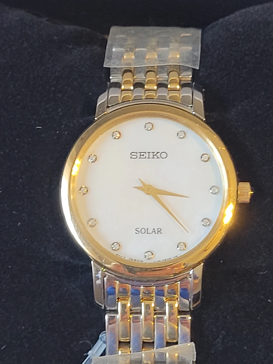 Seiko Solar SUP398P9 Ladies Watch - Like New!
