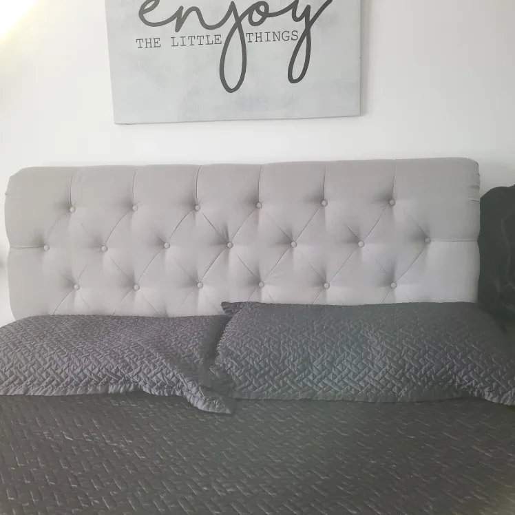 Upholstered Sleigh 9Bed Frame - Queen Size image indicator(4)