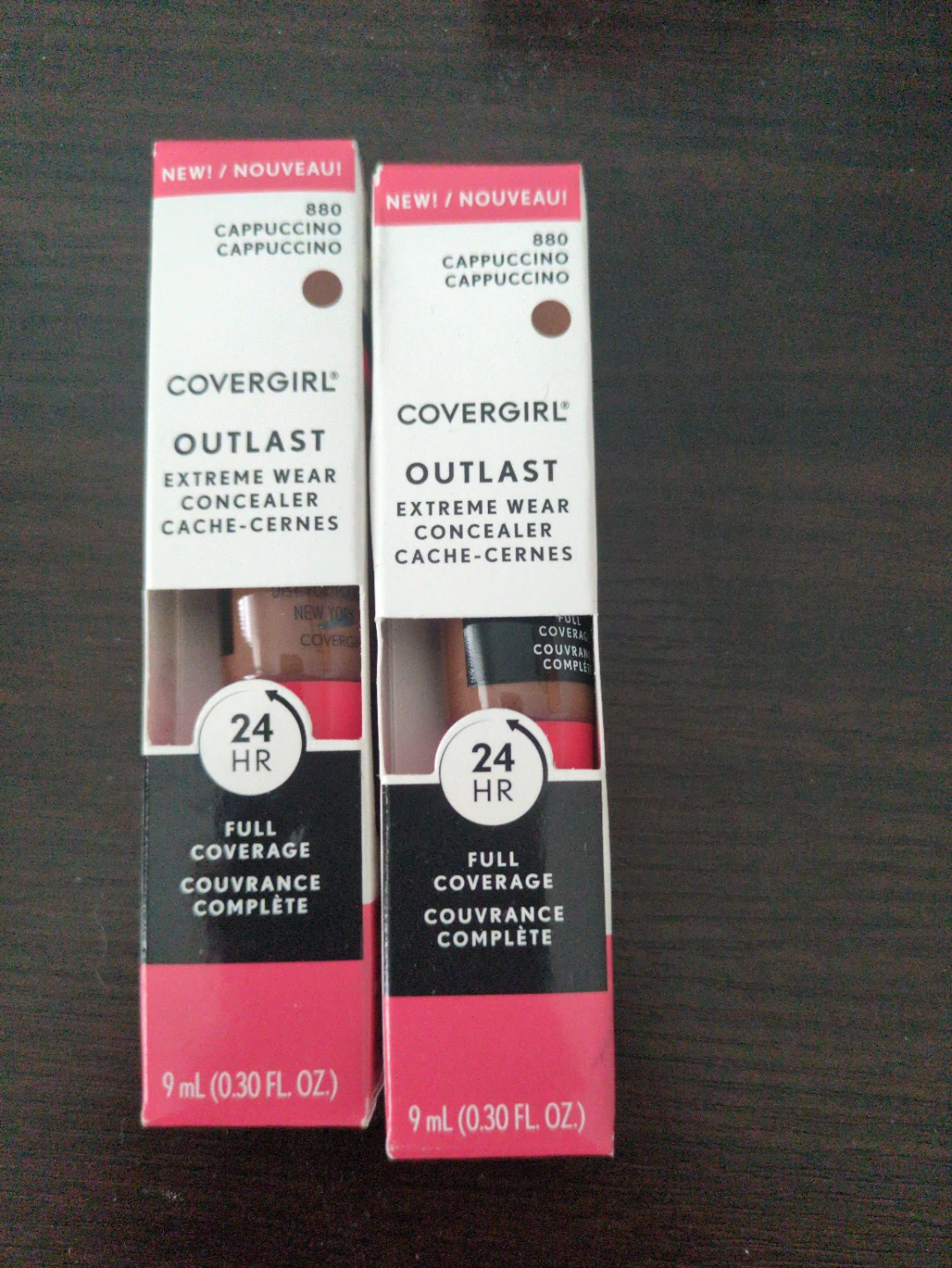 New Covergirl Outlast Extreme Wear Concealer - Cappuccino 880