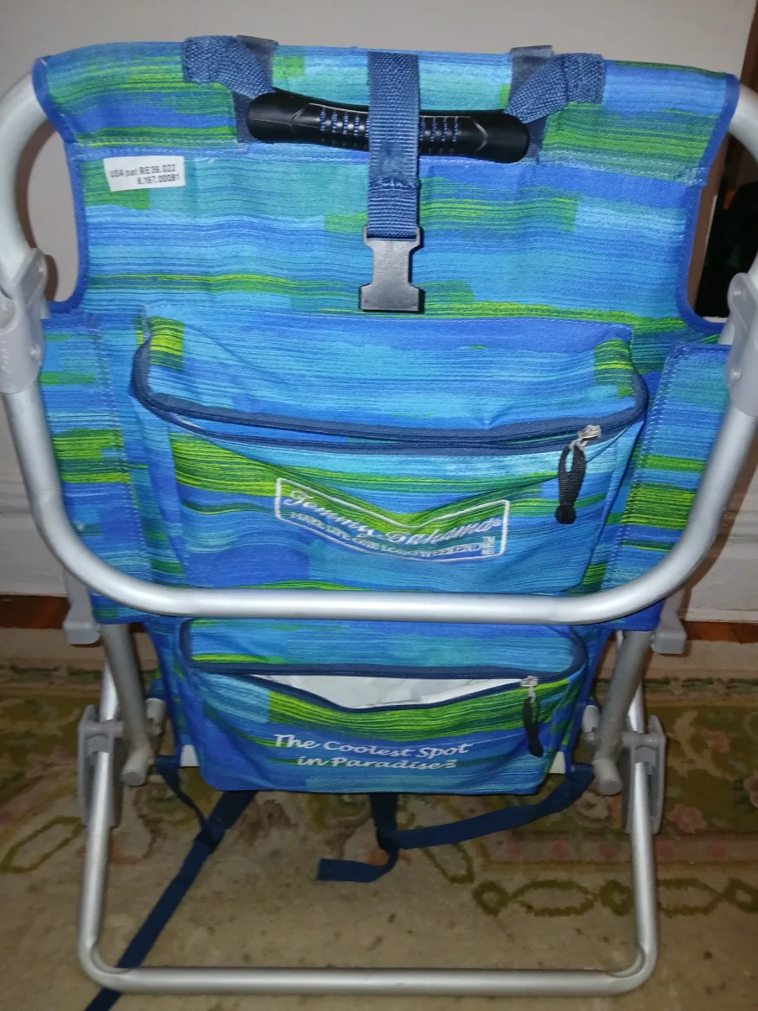 Tommy Bahama Beach Chair - Blue/Green image indicator(3)
