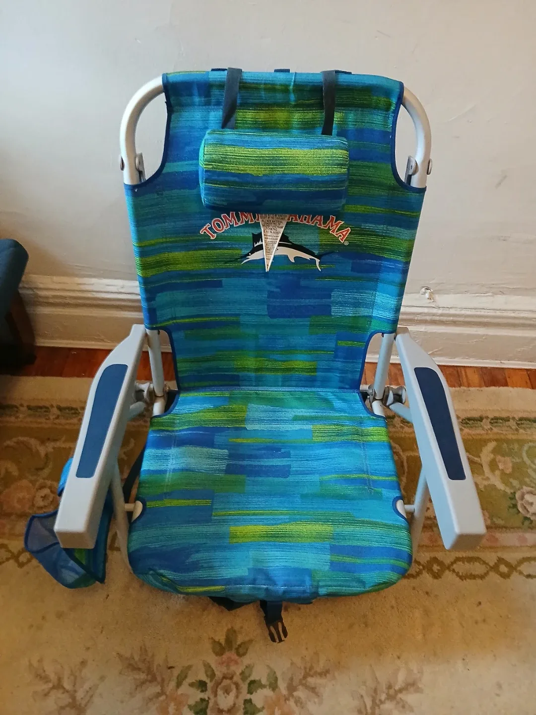 Tommy Bahama Beach Chair - Blue/Green image indicator(4)