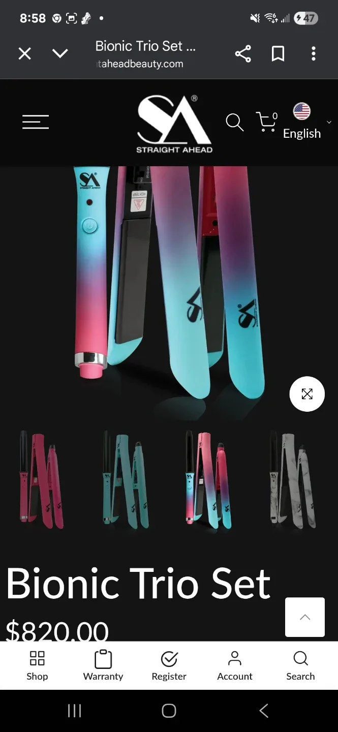 Straight Ahead Bionic Trio Set image indicator(3)