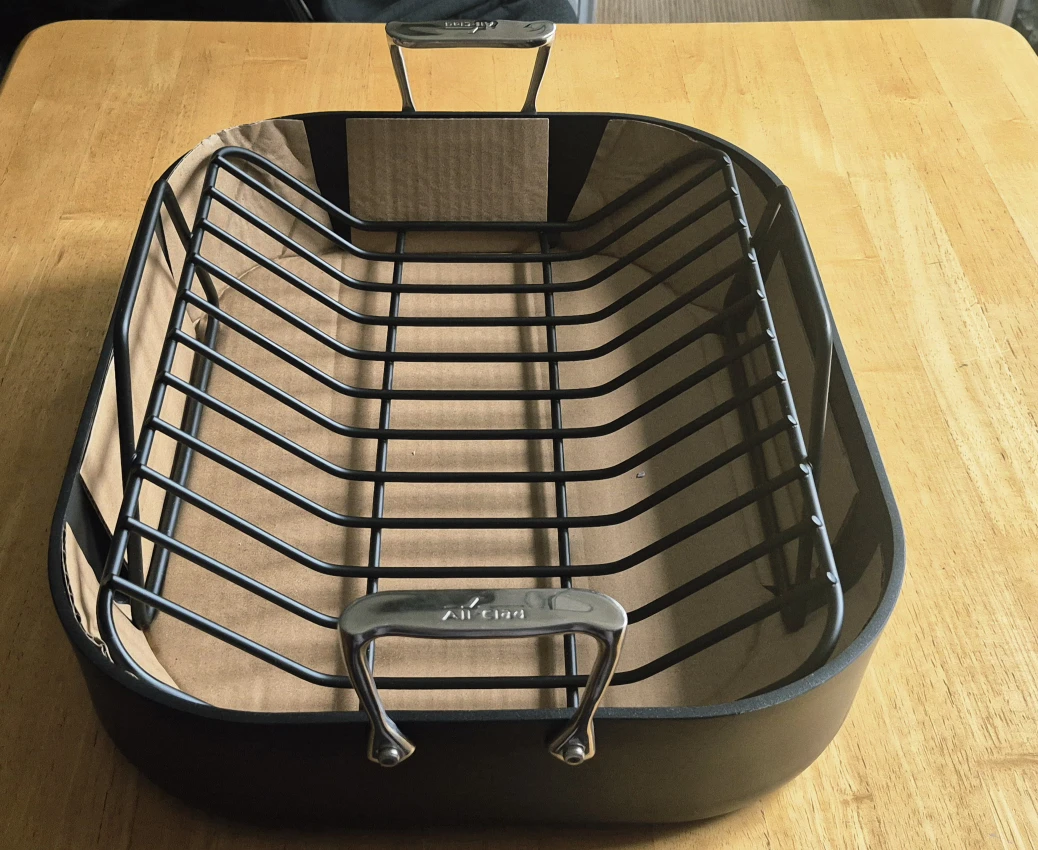 All-Clad Nonstick Roaster with Rack 16x13