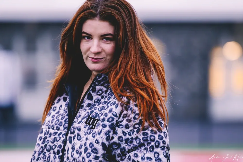 Wear Grace Spotted Puffer Jacket image indicator(6)