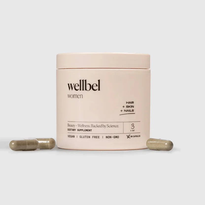 Wellbel Women Hair Skin + Nails - 90 Capsules
