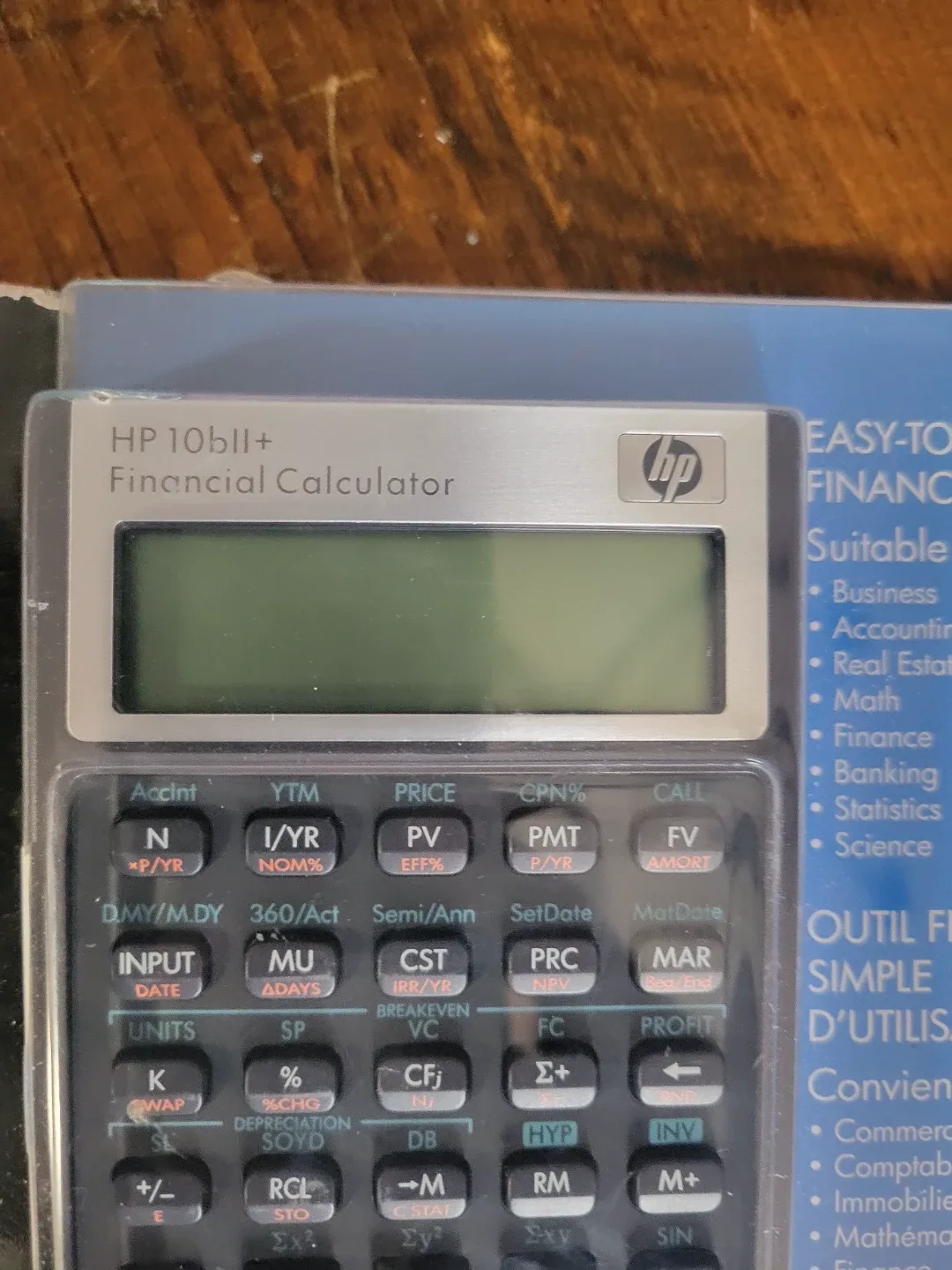 HP 10bII+ Financial Calculator image indicator(2)