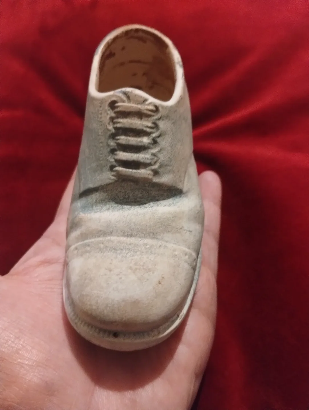 Vintage Ceramic Shoe Figurine - Made in England image indicator(3)