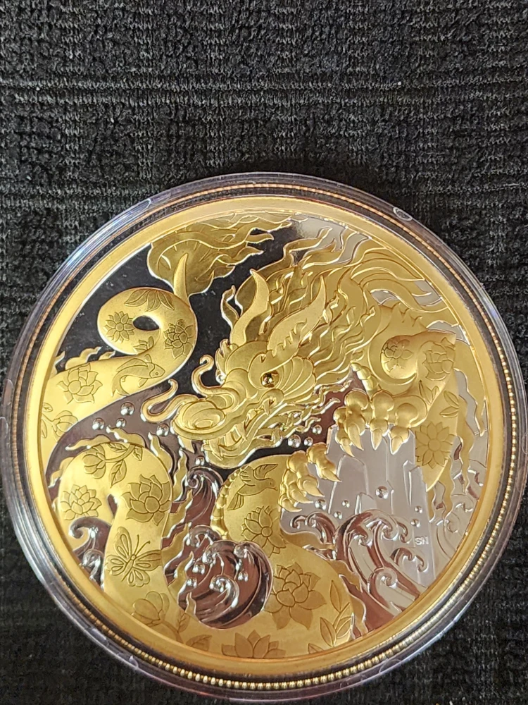 Canada 2024 $50 Fine Silver Coin - Year of the Dragon