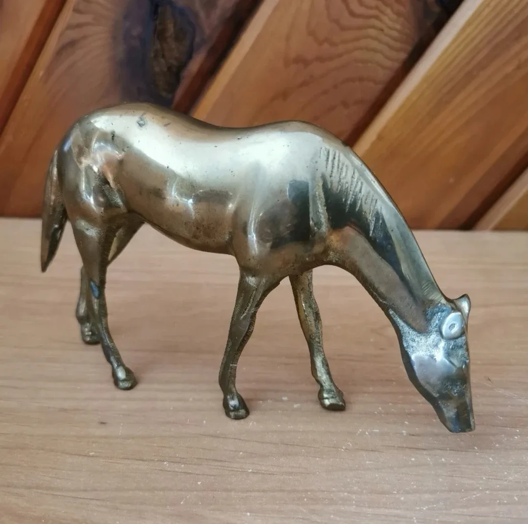 Vintage Brass Horse thumbnail