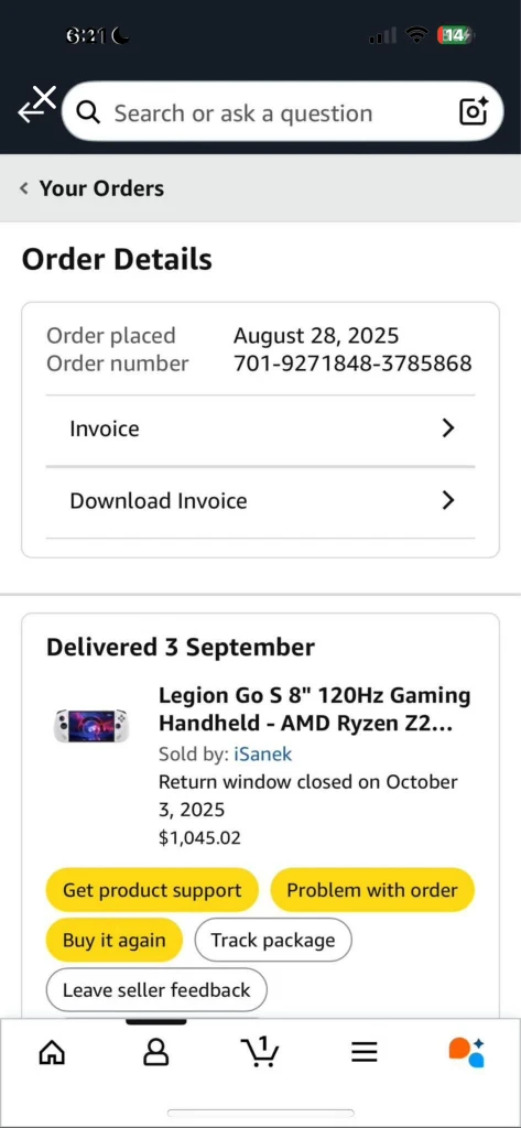 Lenovo Legion Go s 8" 120Hz Gaming Handheld - AMD Ryzen - photo 5
