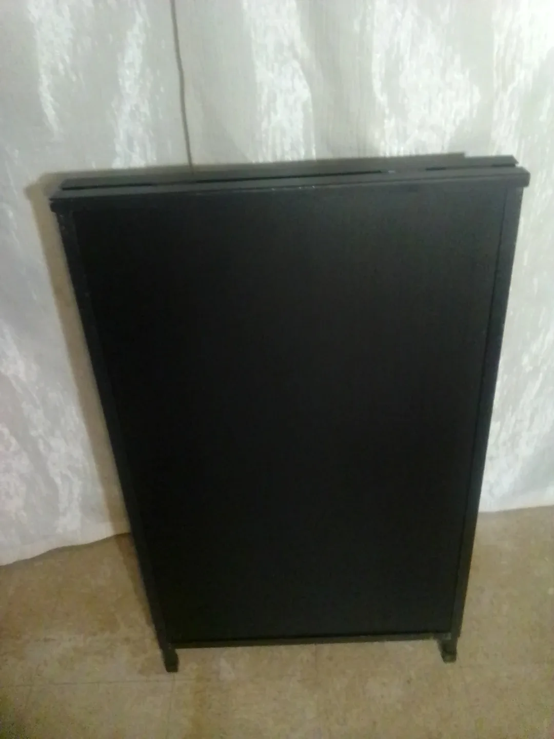 Black Folding outdoor indoor sign.