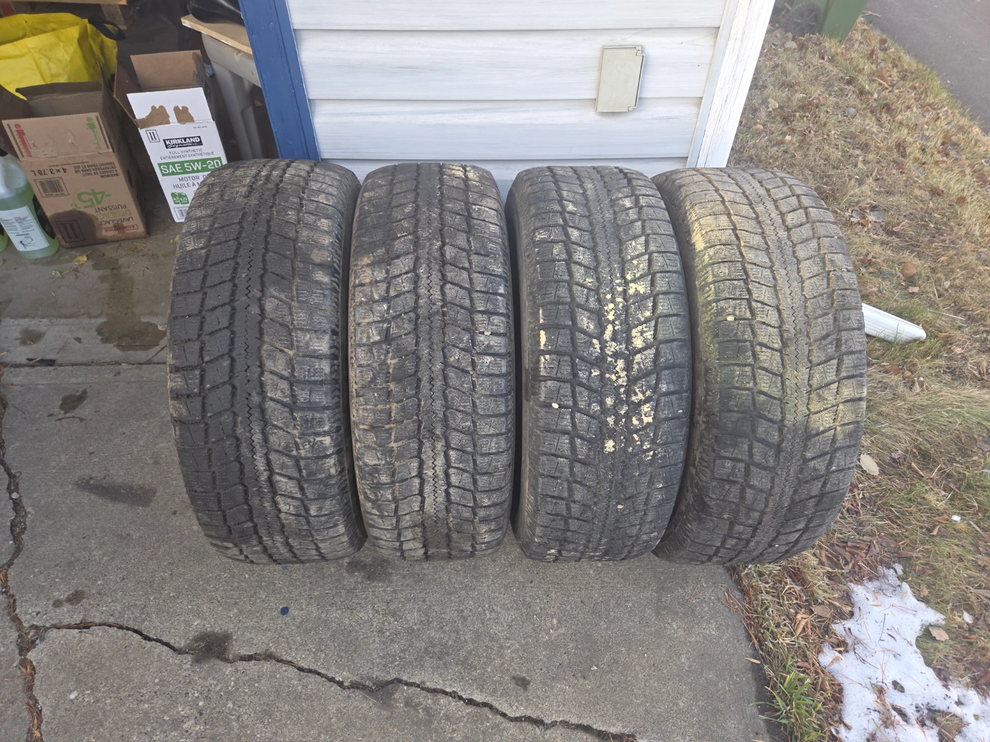 Set of 4 Used 245/65R17 107H Tires - photo 3