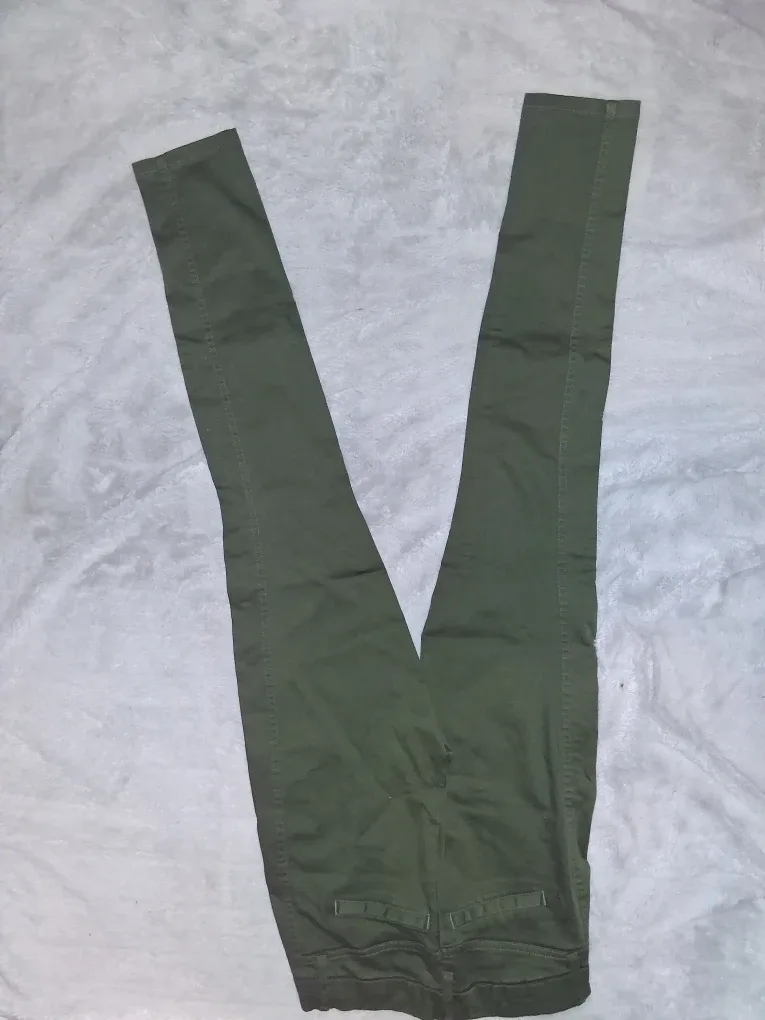 Garage Olive Green Skinny Pants - Size 1