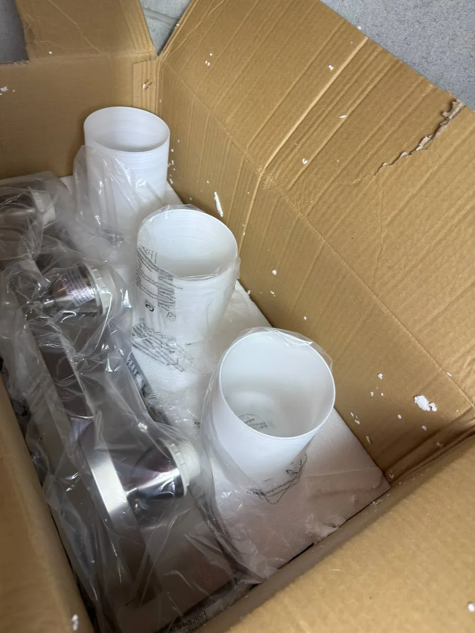 Dorence Bathroom Vanity Light Bar - Modern Glass Shade image indicator(3)