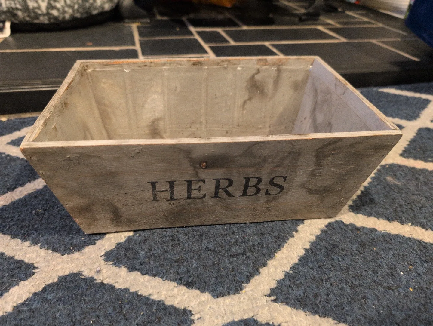 Rustic Wooden Planter Box