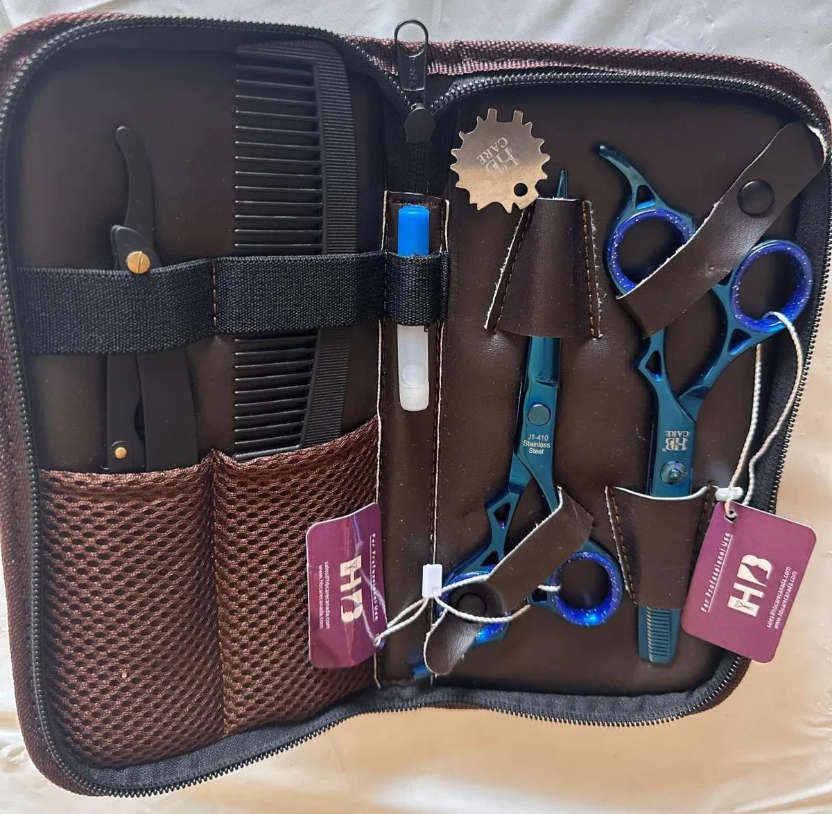 HB Care & Fakhra Pro Hairdressing Scissors Set image indicator(2)