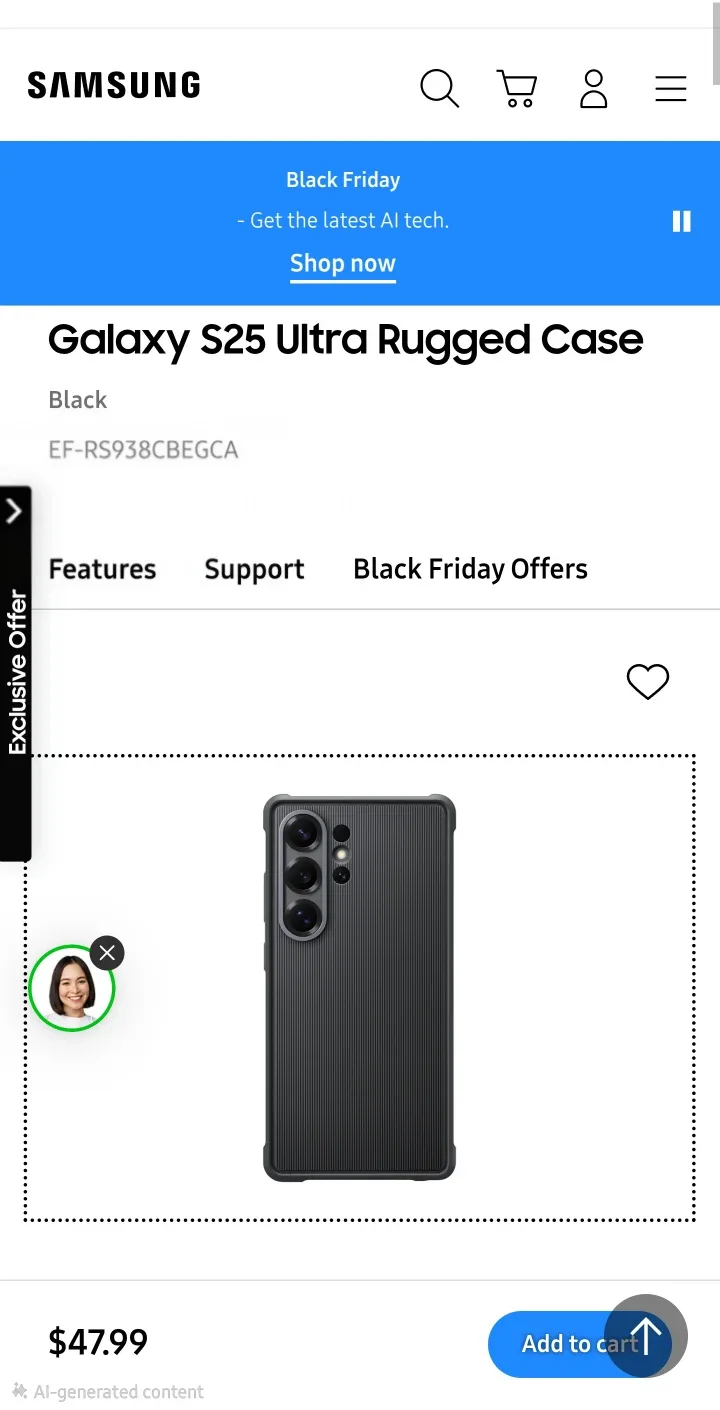 Galaxy S25 Ultra Rugged Case