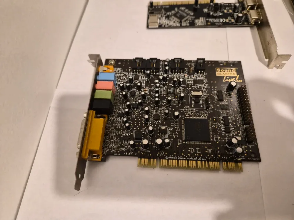 Sound Blaster Live! & Assorted PC Cards image indicator(2)