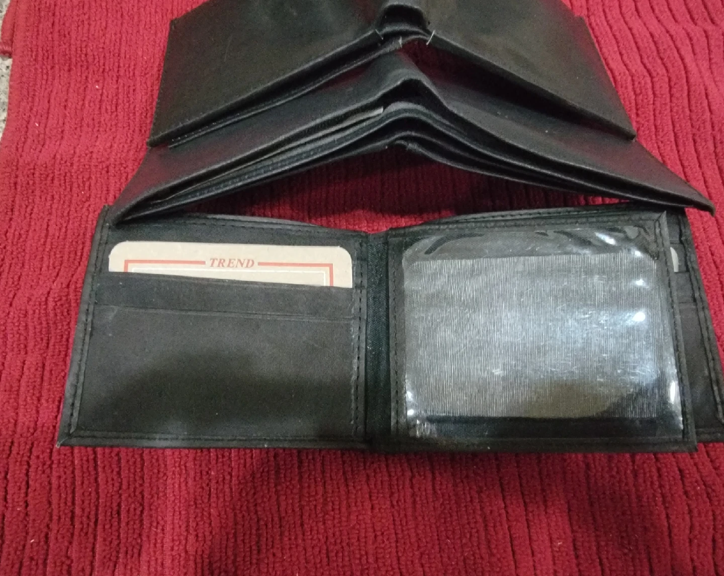 Trend Black Leather Wallet - photo 2