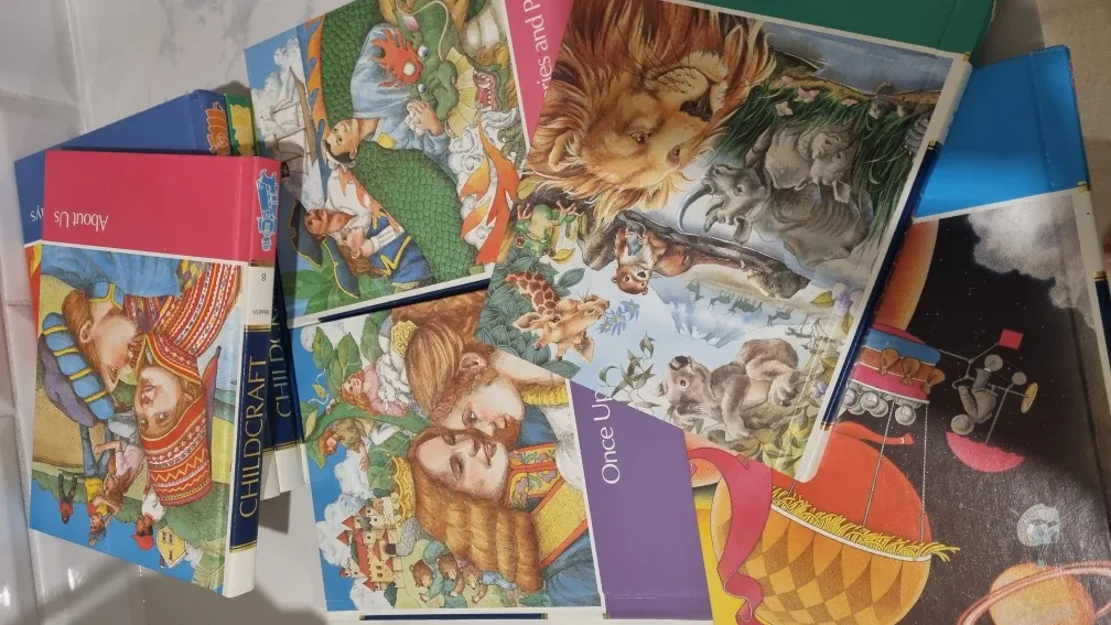 8 Childcraft Children's Story books, Book Set image indicator(2)