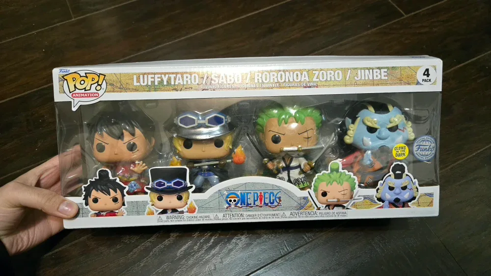 Funko POP! One Piece 4-Pack Vinyl Figures