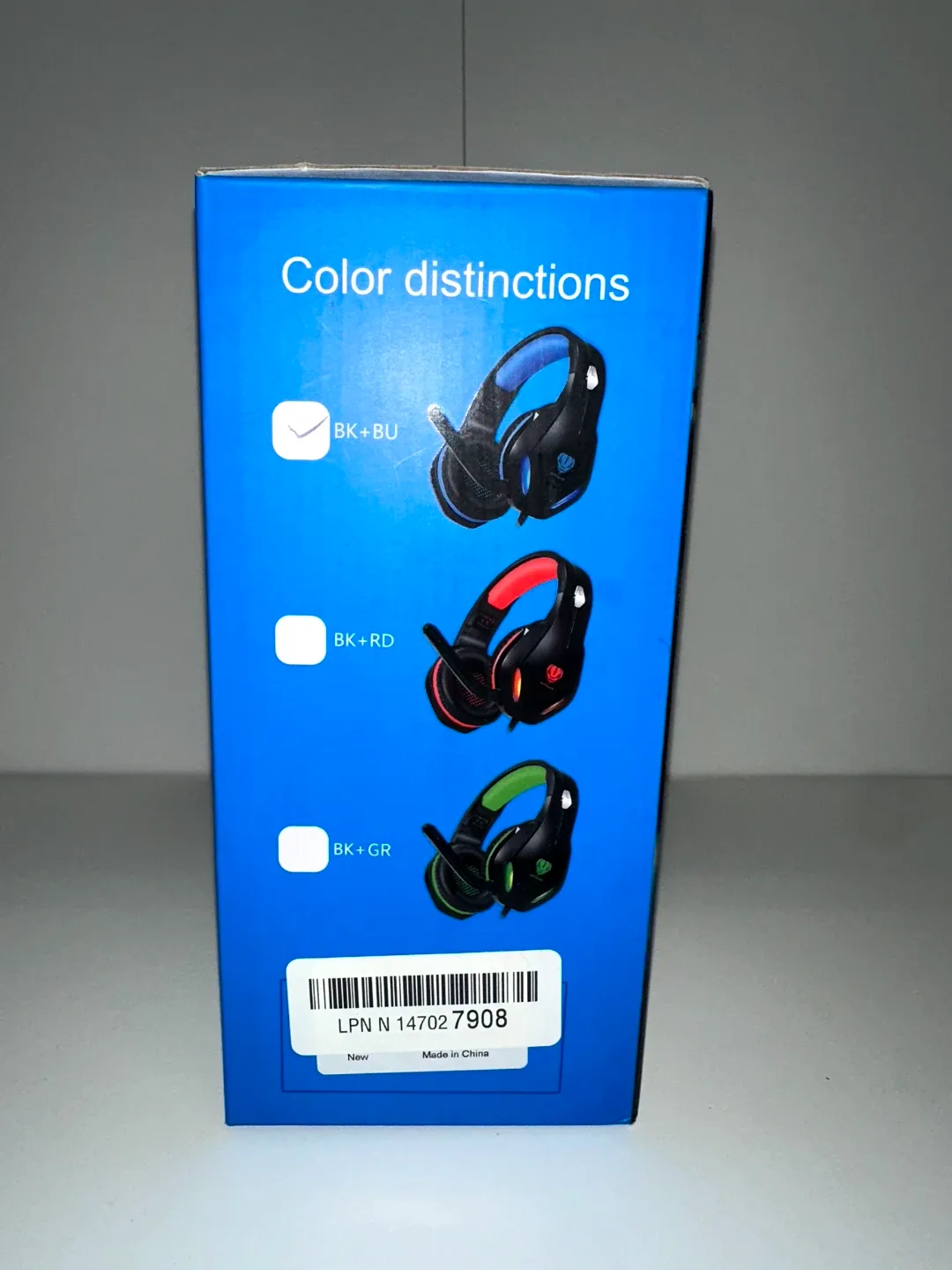 Butfulake GH-2 Gaming Headset - Black & Blue image indicator(4)