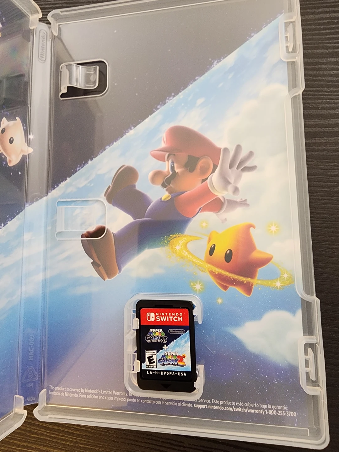 Super Mario Galaxy 1 + 2 Nintendo Switch Game - photo 2