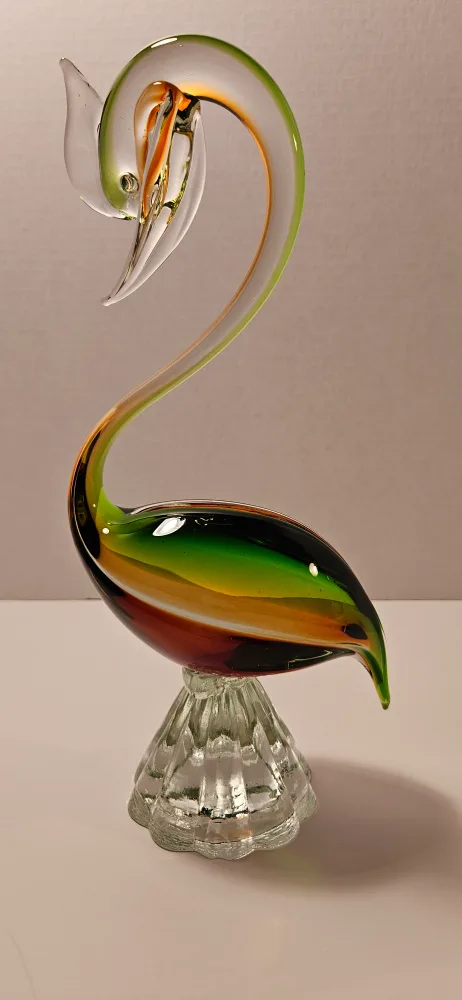Glass Swan Figurine - Decorative Art image indicator(4)
