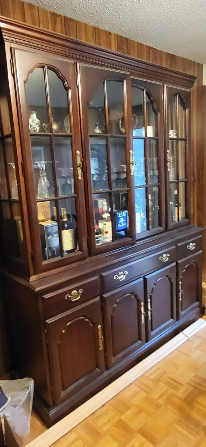 Dining Table & Hutch Set image indicator(5)