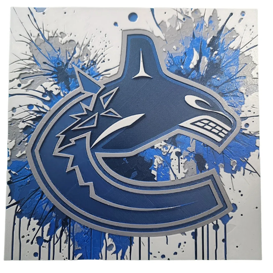 Vancouver Canucks 3D Wall Art
