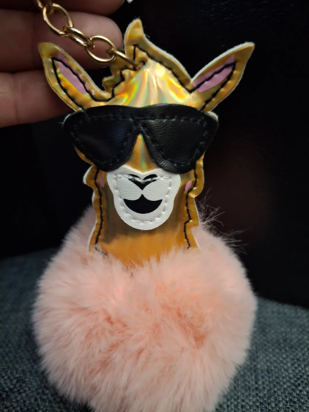Llama Keychain with Sunglasses image indicator(3)