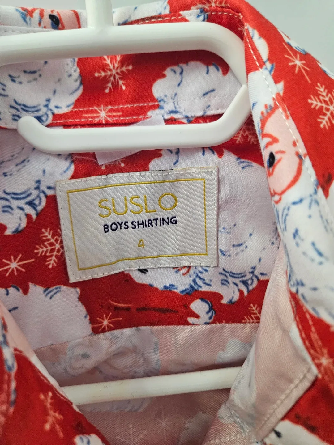 Boys Christmas Shirt - Size 4 image indicator(2)