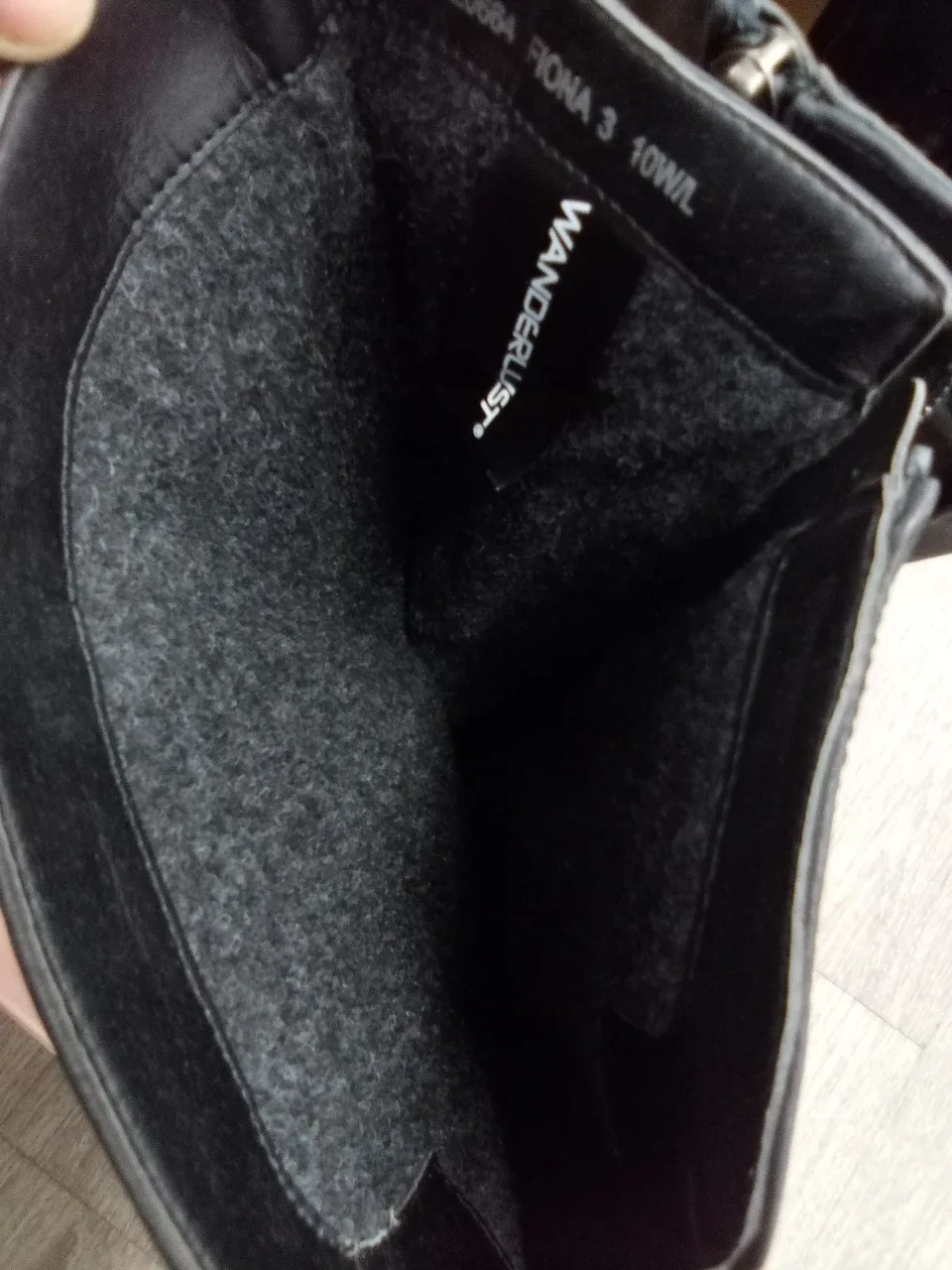 Wanderlust Black Boots - Size 10W/L *New with tags image indicator(2)