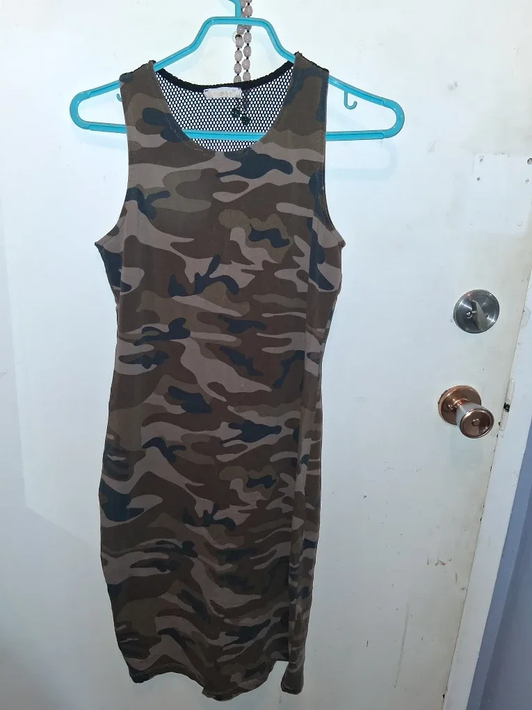 Busem Camouflage Dress - Size L