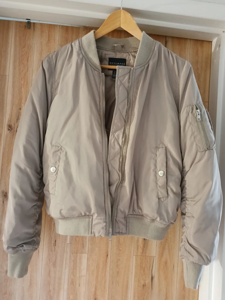 Revamped Outerwear Bomber Jacket - Size S - photo 2