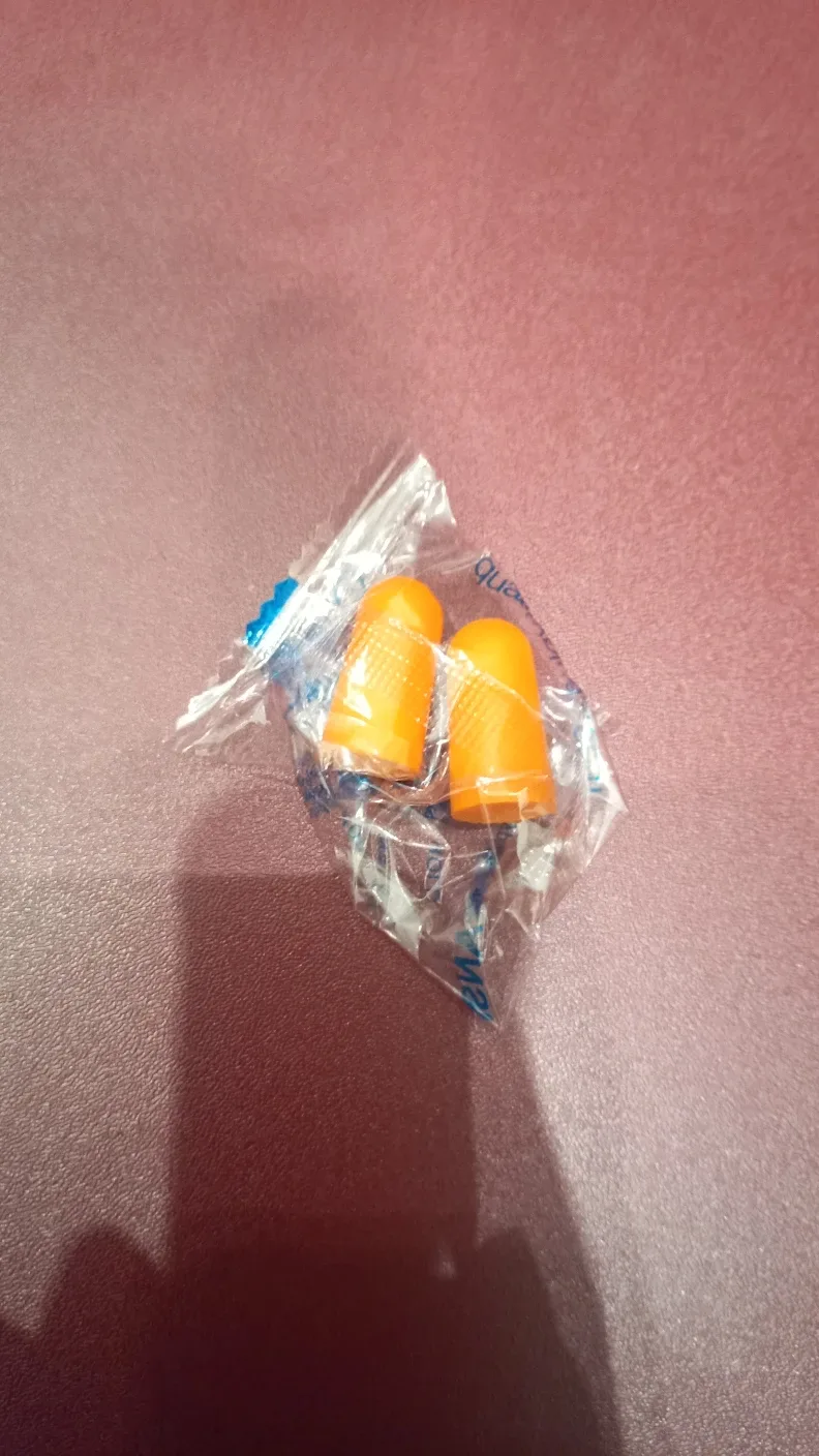 Orange Earplugs - New in Package