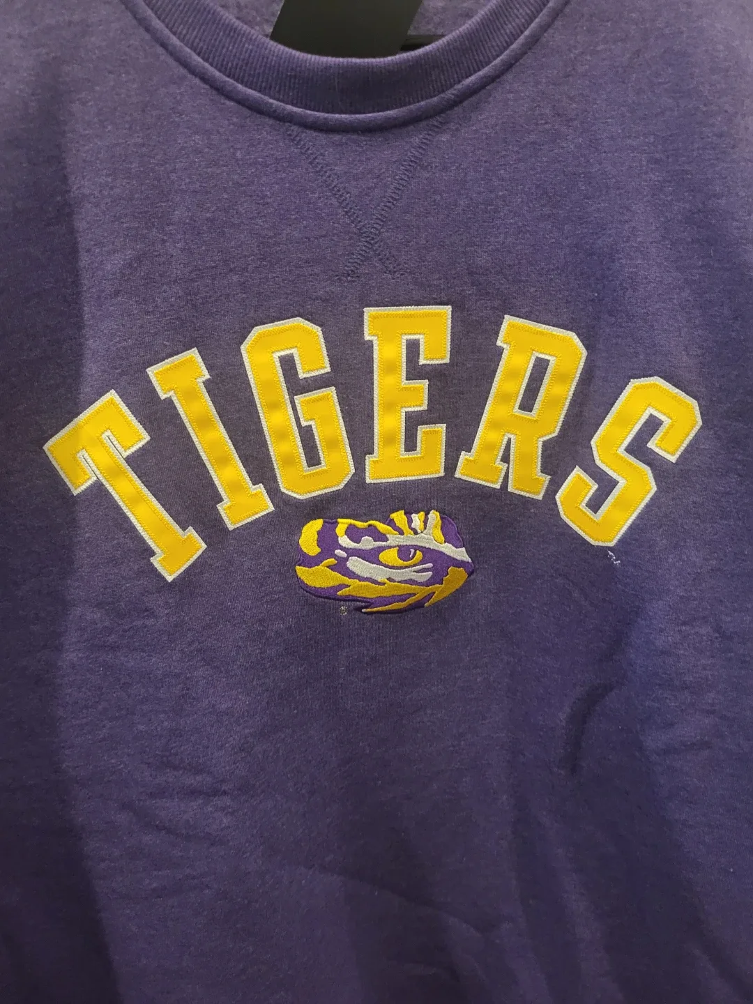 LSU Tigers Purple Crewneck Sweatshirt - 2XL image indicator(3)