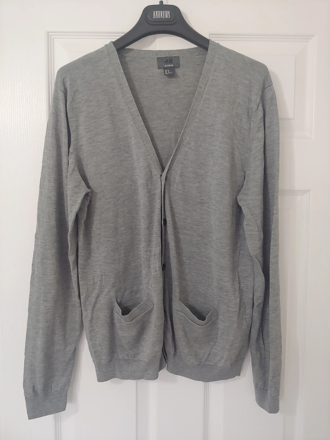 H&M Silk Cotton Cardigan - Size M