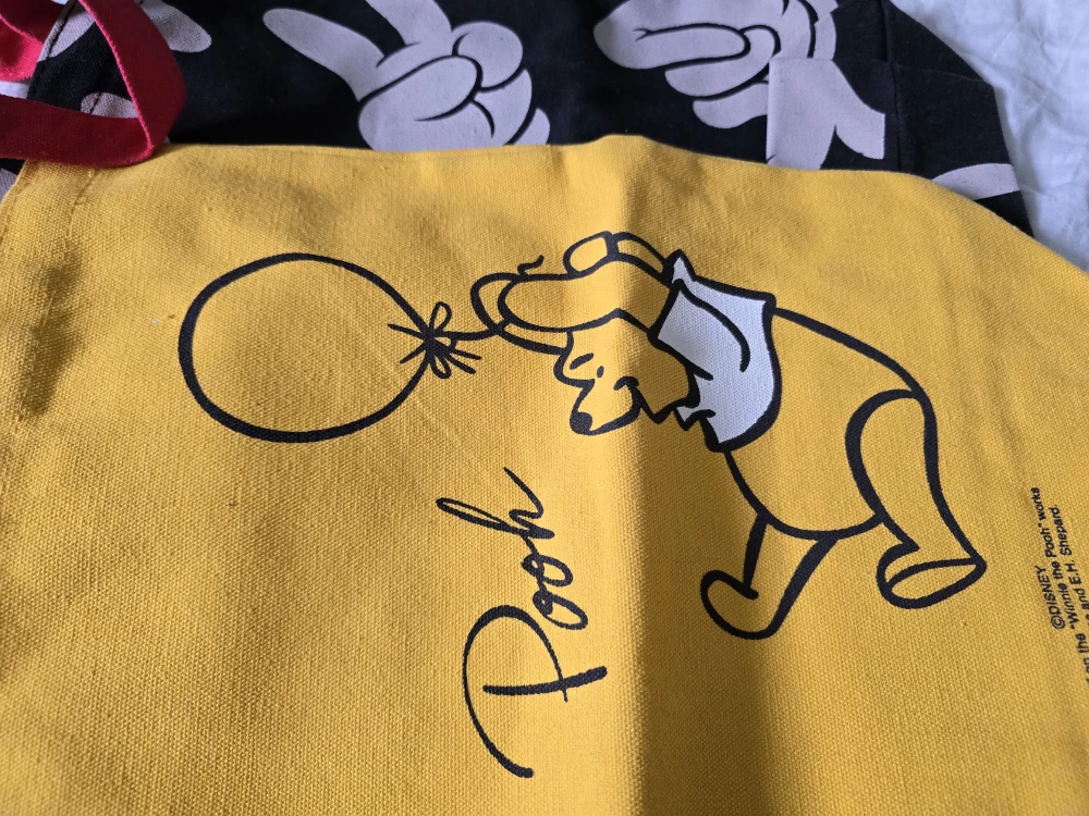 🇯🇵Disney Tote Canvas Bags - Winnie/ Mickey Japan - photo 3
