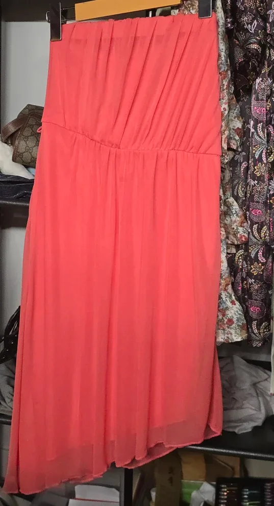 Seductions Coral Dress - Size XS