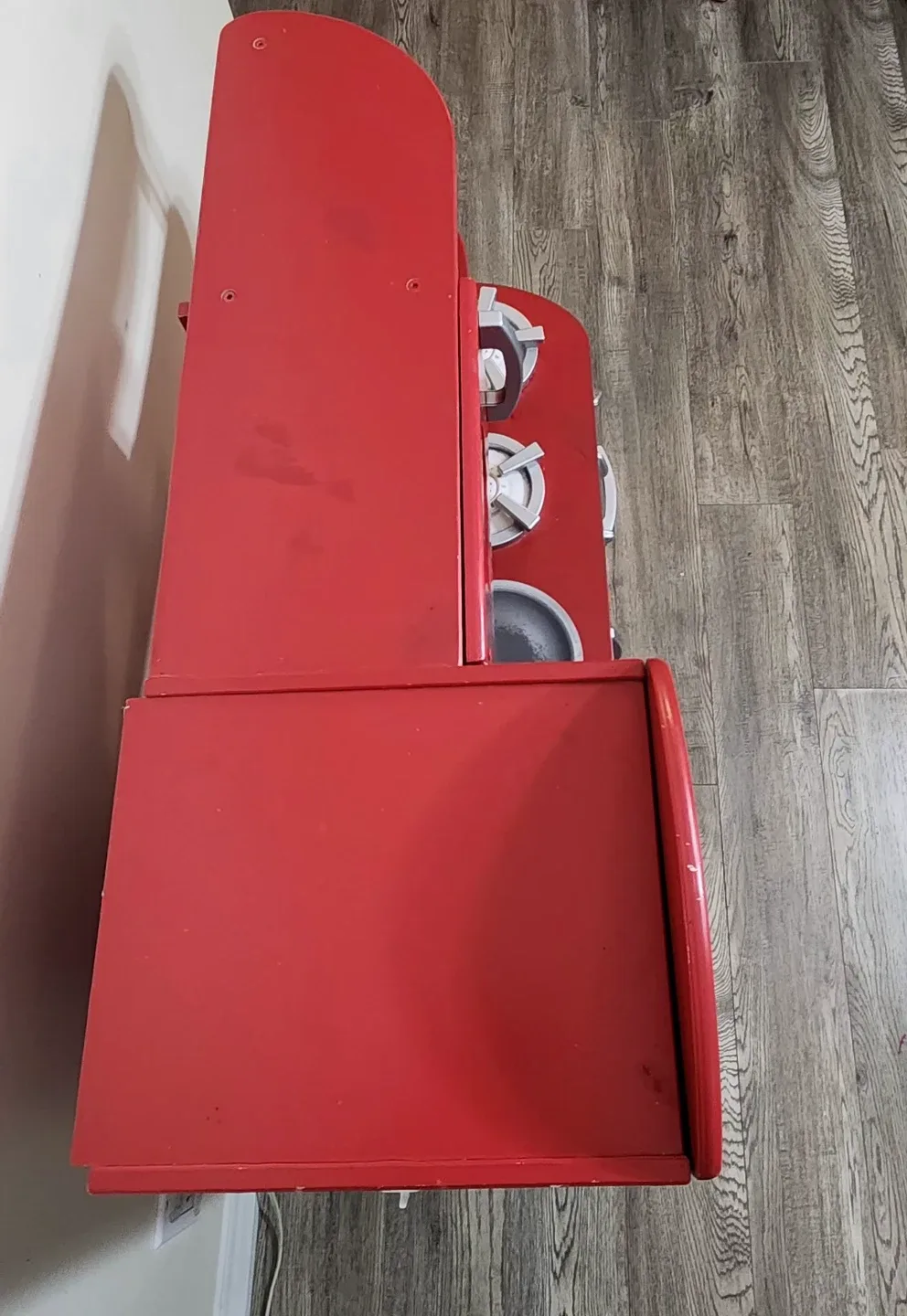 Red KidKraft Retro Toy Kitchen Set image indicator(3)