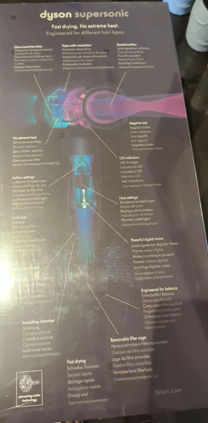 🥕New Dyson Supersonic Hair Dryer - photo 3