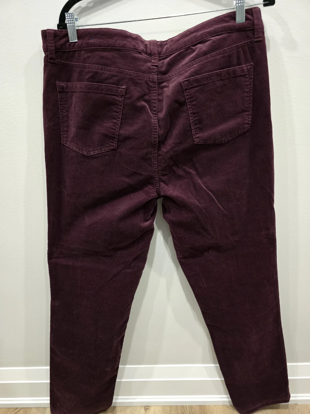 Talbots High-Rise Straight-Leg Corduroy Pants - Size 14 - photo 3